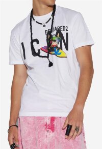 DSQ2 T-Shirt ICON Ciro Cool Bianco