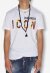 DSQ2 ICON Sunset Cool T-Shirt White