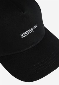 Dsquared2 Mini Logo Baseball Cap Black and White