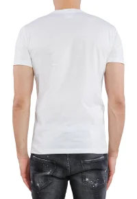 DSQ2 Surf Board Logo T-Shirt White