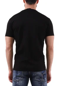 DSQ2 Surf Board Logo T-Shirt Black