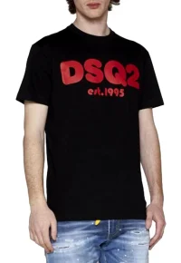 DSQ2 T-Shirt Black