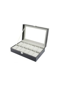 Cofanetto porta orologi / Watch case (31.5x21.5x11.5 cm)