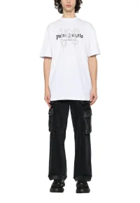 Palm Angels Los Angeles Monogramm T-Shirt White