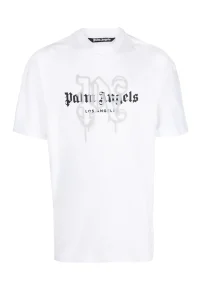 Palm Angels Los Angeles Monogramm T-Shirt White