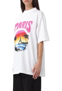 Balenciaga Paris Tropical T-Shirt White