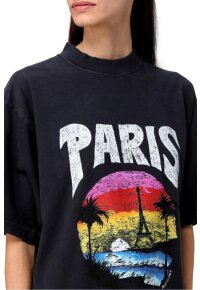 Balenciaga Paris Tropical T-Shirt Black