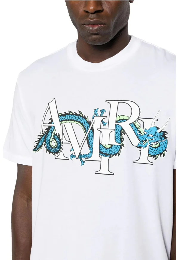 AMIRI Dragon T-Shirt White