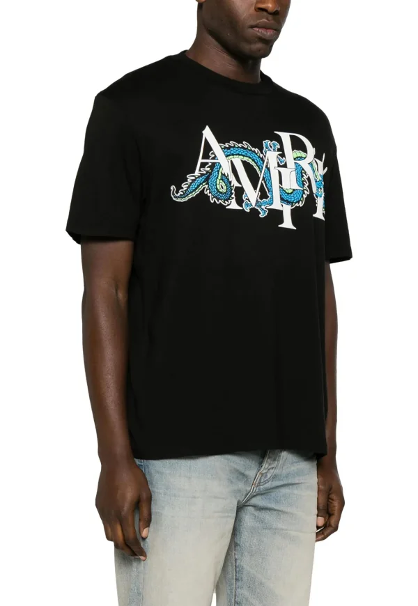 AMIRI Dragon T-Shirt Black