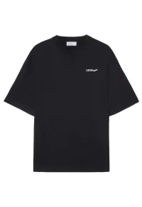 Off-White Tattoo Arrow Embroidery T-Shirt Black