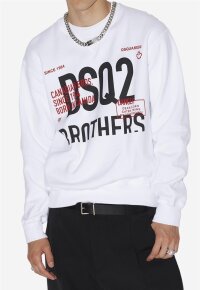 DSQ2 Bro Sweater White