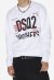 DSQ2 Bro Sweater White