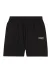 Balenciaga Mens Political Campaign Sweat Shorts Black