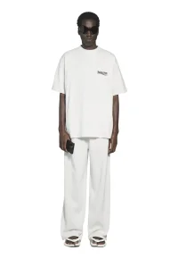 BALENCIAGA Campaign T-Shirt in White