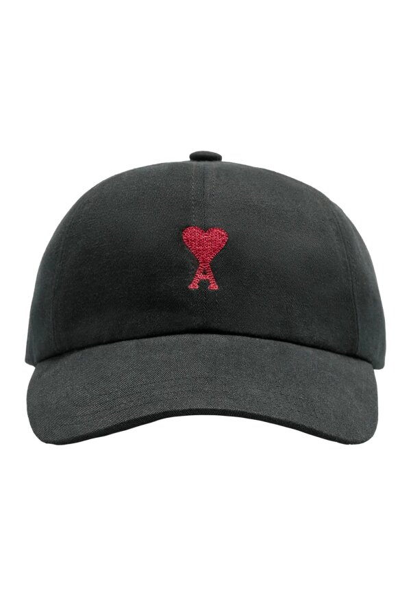 Ami Paris Cotton Baseball Cap