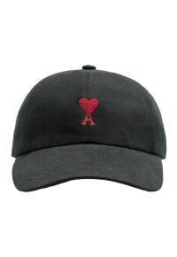 Ami Paris Cotton Baseball Cap