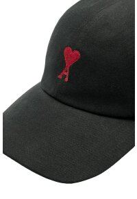 Ami Paris Cotton Baseball Cap