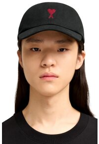 Ami Paris Cotton Baseball Cap