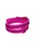 Il MEZZOMETRO Mod. I LOVE YOU GOLD BUCKLE EDITION - FUCHSIA - Bracciale in silicone/silicone bracelet