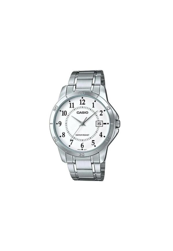 CASIO COLLECTION Mod. CASUAL DATE STEEL - WHITE