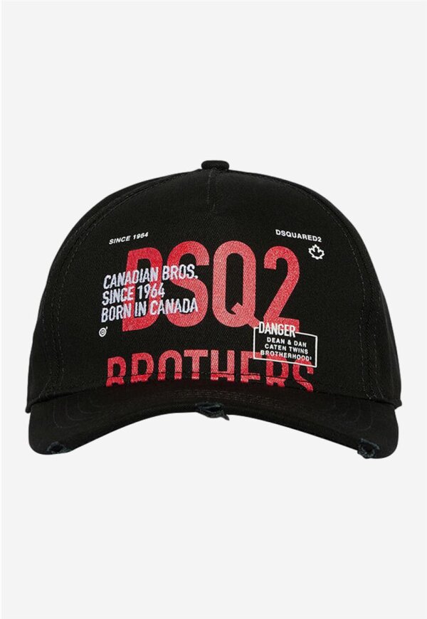 Dsquared2 DSQ2 Brother Baseball Cap Black