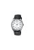 CASIO COLLECTION Mod. DATE, LEATHER - WHITE, NUMBERS