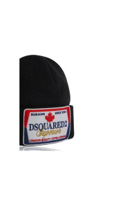 Dsquared2 Superior Logo Wintermütze Schwarz Unisex