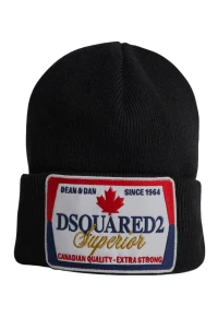 Dsquared2 Superior Logo Wintermütze Schwarz Unisex