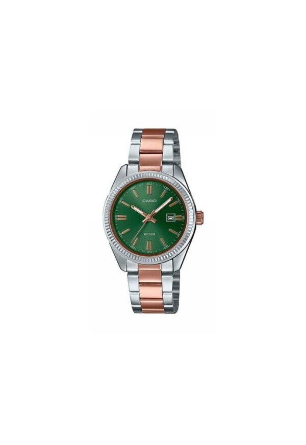 CASIO COLLECTION Mod. DATE - TWO TONES, FOREST GREEN