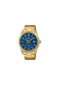 CASIO COLLECTION Mod. DATE CARBON LOOK DIAL - GOLD SERIE...