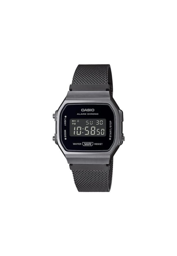 CASIO VINTAGE Mod. ICONIC - ALL BLACK - MESH