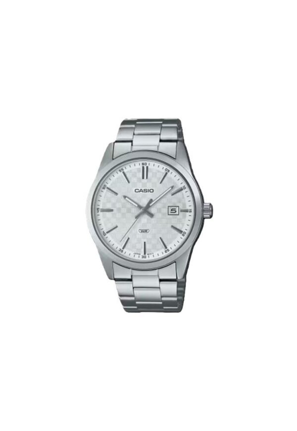 CASIO COLLECTION Mod. DATE CARBON LOOK DIAL - SILVER