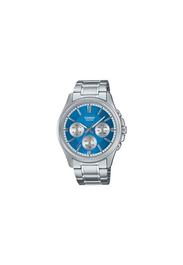 CASIO Mod. DAY DATE MULTIFUNCTION - LIGHT BLUE