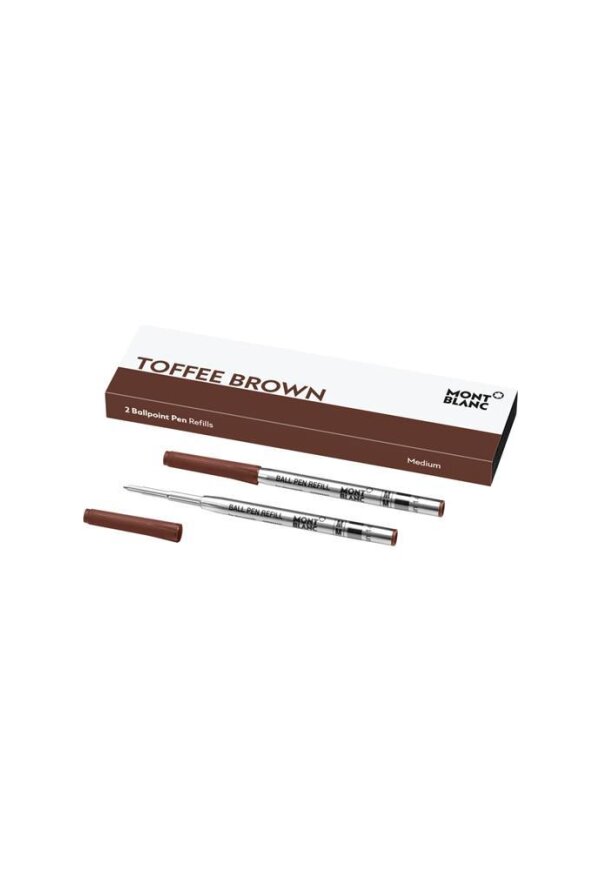 MONTBLANC Mod. BALLPOINT PEN REFILLS - Medium - TOFFEE BROWN