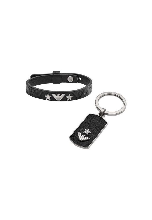 EMPORIO ARMANI JEWELS Mod. PARURE Special Pack (Bracelet+ Keychain)