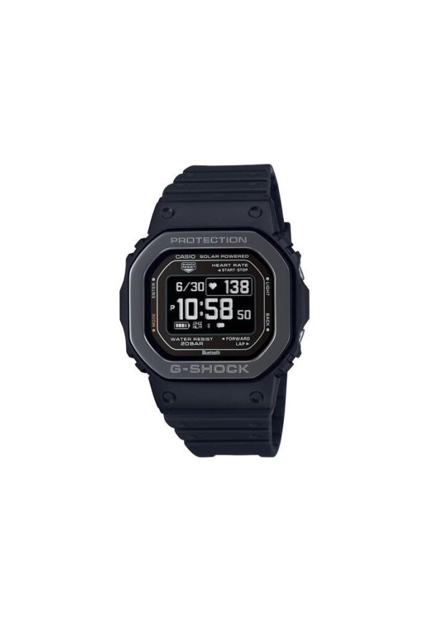 CASIO G-SHOCK Mod. G-SQUAD THE ORIGIN Black Metal-Huretane bezel