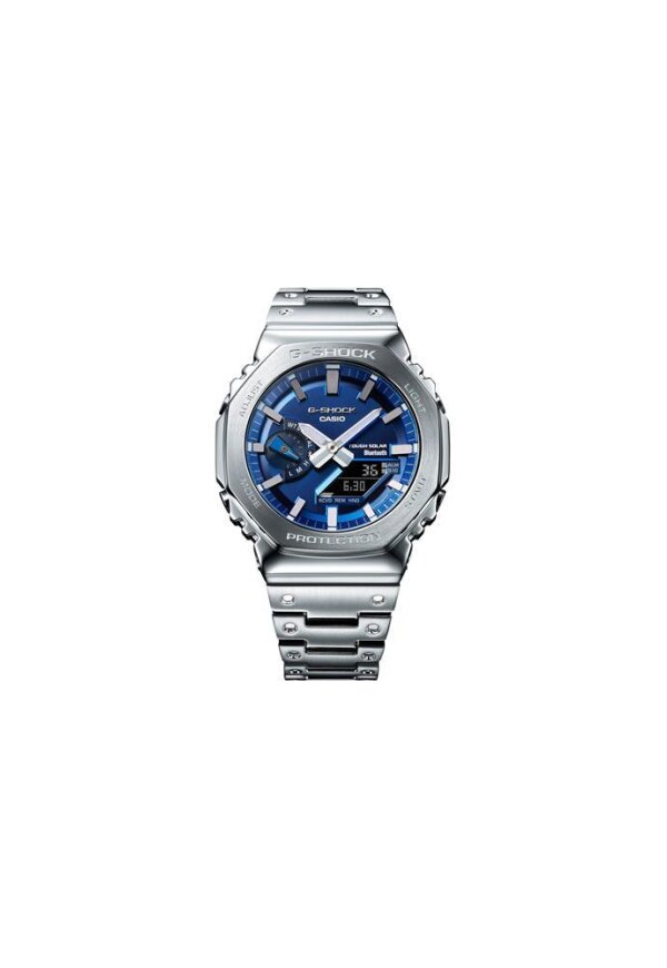 CASIO G-SHOCK MASTER OF G Mod. OAK FULL METAL - BLUE VAPOR SERIE Bluetooth®