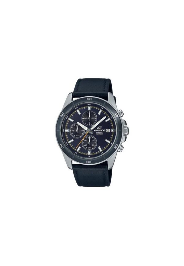 CASIO EDIFICE Mod. STANDARD CHRONOGRAPH LEATHER - GREY