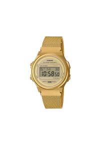 CASIO VINTAGE Mod. ROUND GOLD MESH