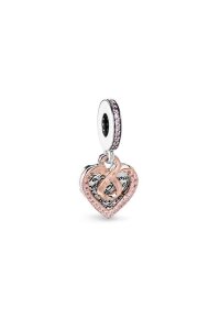 PANDORA CHARMS Mod. INFINITY HEART DANGLE