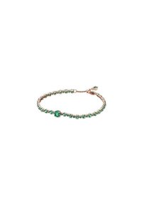 PANDORA JEWELS Mod. SPARKLING GREEN TENNIS - Size 18...