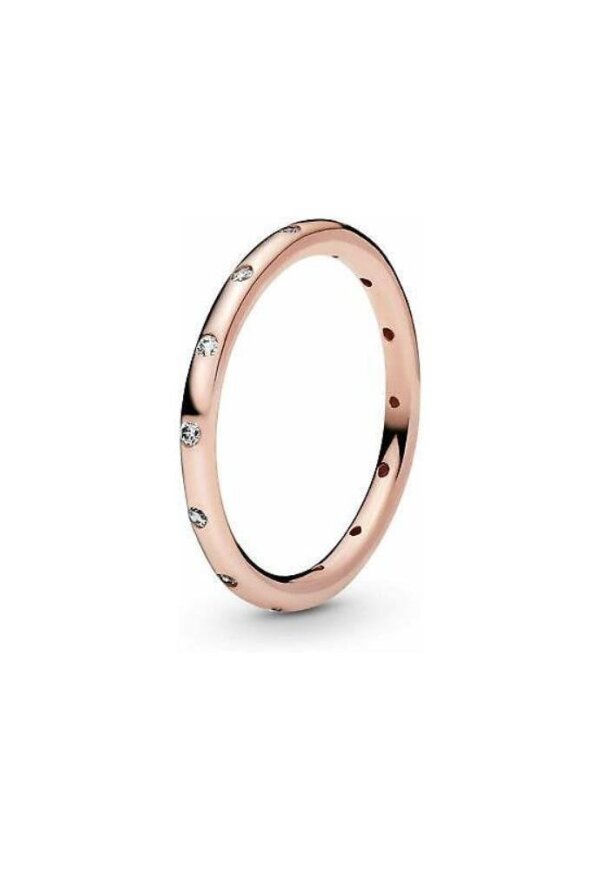 PANDORA JEWELS Mod. SIMPLE SPARKLING BAND - RING-  Size 54 ***SPECIAL PRICE***