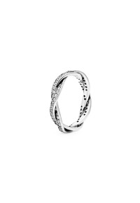 PANDORA JEWELS Mod. SPARKLING TWISTED LINES - RING - Size...