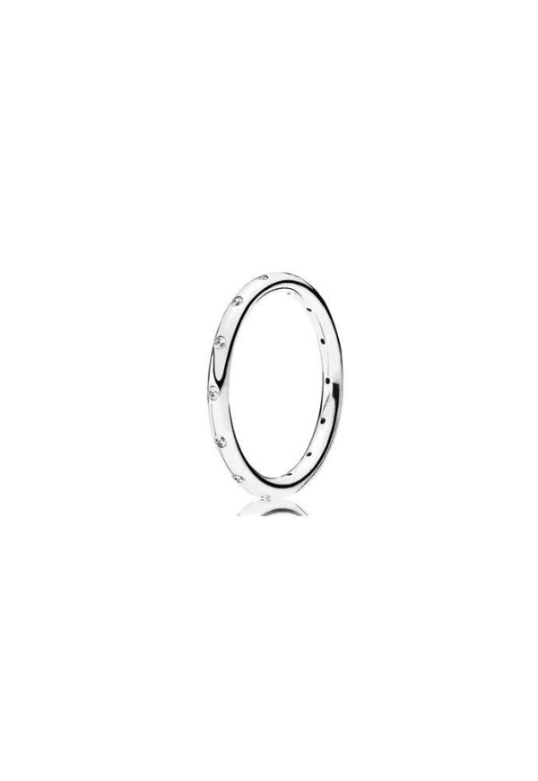 PANDORA JEWELS Mod. SIMPLE SPARKLING BAND - RING - Size 60 ***SPECIAL PRICE***