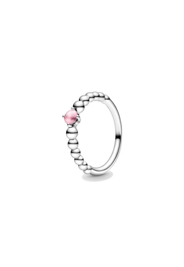 PANDORA JEWELS Mod. PINK STONE - RING - Size 58 ***SPECIAL PRICE***