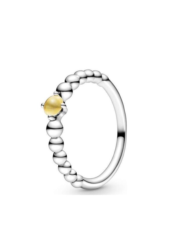 PANDORA JEWELS Mod. YELLOW STONE - RING - Size 50 ***SPECIAL PRICE***