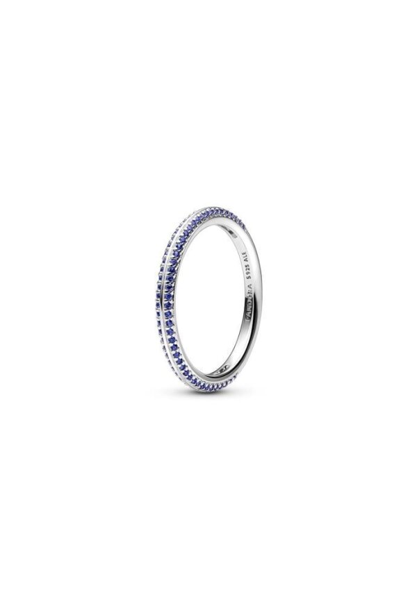 PANDORA JEWELS Mod. ME COLLECTION BLUE PAVE - RING - Size 54