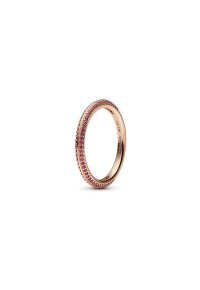 PANDORA JEWELS Mod. RED PAVE - RING - Size 50