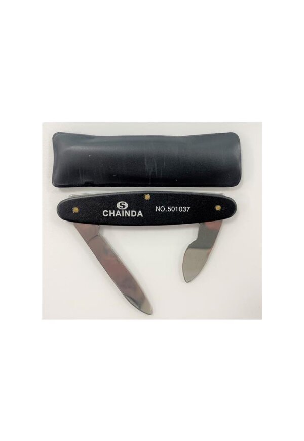 Coltellino apricasse doppia lama - Double blade watch case opener knife