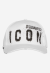 ICON Spray Baseball Cap white